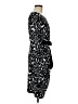 Chaus Print Black Casual Dress Size M - photo 4