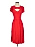 ASOS Hearts Red Cocktail Dress Size 4 - photo 1