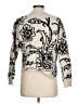 See and Be Seen Floral Ivory Pullover Sweater Size L - photo 2
