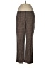 The Limited Houndstooth Brown Casual Pants Size 8 - photo 1