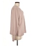 H&M 100% Polyester Tan Long Sleeve Blouse Size 8 - photo 4