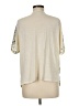 Gerard Darel Ivory Short Sleeve Blouse Size Med (3) - photo 2