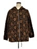 Unbranded 100% Polyester Paisley Brown Coat Size 3X - photo 1