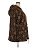 Unbranded 100% Polyester Paisley Brown Coat Size 3X - photo 4
