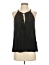 Joie 100% Silk Black Sleeveless Silk Top Size S - photo 1