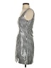 WAYF Checkered-gingham Gray Casual Dress Size S - photo 5