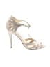 Betsey Johnson Ivory Gold Heels Size 7 - photo 1