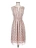 Max Studio 100% Polyester Hearts Pink Casual Dress Size S - photo 1