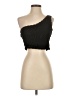 4th and Reckless 100% Polyester Black Sleeveless Top Size S - photo 1