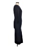 Yelete Solid Black Casual Dress Size M - photo 4