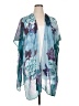 Assorted Brands Teal Blue Kimono Size XL (estimated) - photo 1