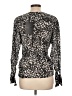 The Kooples Animal Print Black Long Sleeve Blouse Size Lg (3) - photo 2