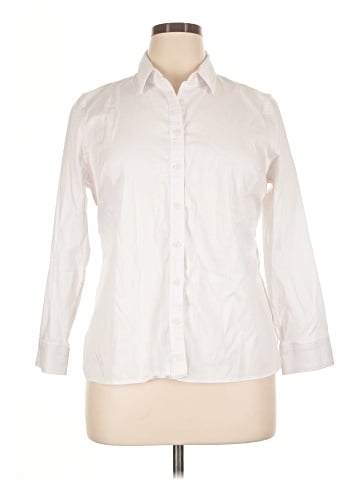 Banana Republic Factory Store 3/4 Sleeve Button-Down Shirt (view 1)