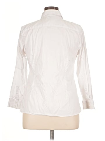 Banana Republic Factory Store 3/4 Sleeve Button-Down Shirt (view 2)