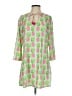 Assorted Brands Tropical Green Casual Dress Size S - photo 1