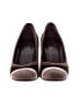 Bally Color Block Burgundy Brown Heels Size EU 37 1/2 - photo 2