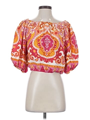 Haute Hippie 3/4 Sleeve Blouse (view 1)