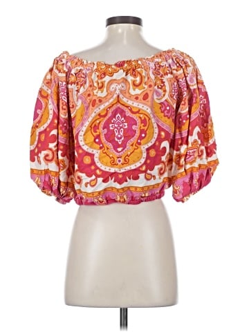 Haute Hippie 3/4 Sleeve Blouse (view 2)