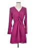 Parker Solid Purple Cocktail Dress Size S - photo 1