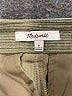 Madewell 100% Polyester Chevron-herringbone Green Casual Pants Size 0 - photo 7