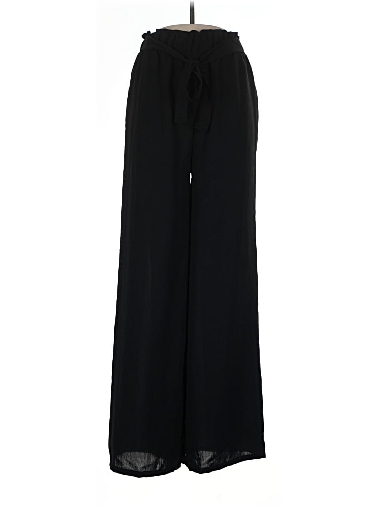 Pre-owned Pink Lily Casual Pants In Black