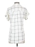Sim & Sam 100% Rayon Ivory Short Sleeve Blouse Size S - photo 2