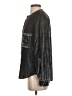 Pilcro Metallic Silver Long Sleeve Blouse Size S - photo 5