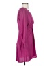 Parker Solid Purple Cocktail Dress Size S - photo 4