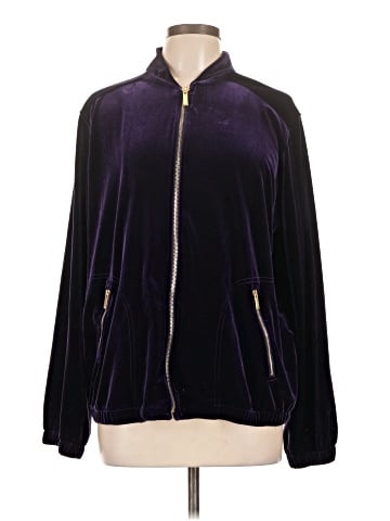 Travelers by Chico's Zip Up Hoodie (view 1)