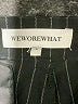 WeWoreWhat Stripes Black Casual Pants Size 6 - photo 4