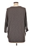 Laila Jayde Gray 3/4 Sleeve Top Size L - photo 2
