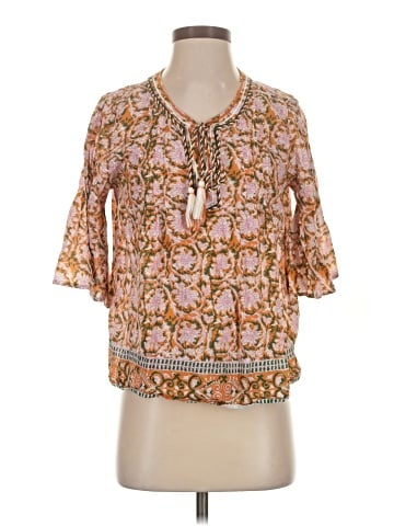 Sigrid Olsen 3/4 Sleeve Blouse (view 1)