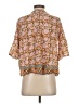 Sigrid Olsen Orange 3/4 Sleeve Blouse Size S - photo 2