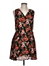 Nine Bird 100% Polyester Floral Black Casual Dress Size L - photo 1