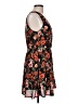 Nine Bird 100% Polyester Floral Black Casual Dress Size L - photo 4