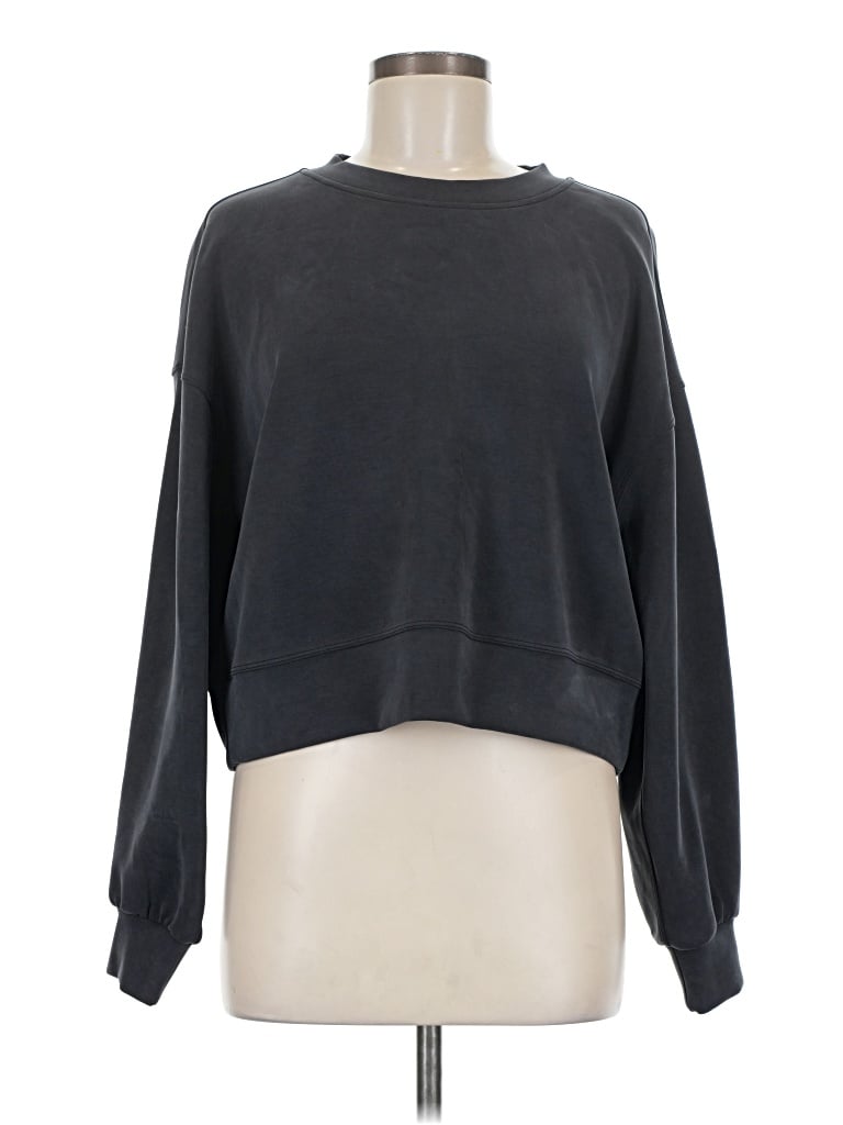 Pre-owned Lululemon Athletica Pullover Sweater In Gray