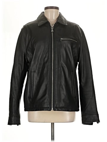 Michael Kors Leather Jacket (view 1)