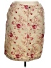 IZOD 100% Cotton Floral Tan Formal Skirt Size 14 - photo 1