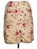 IZOD 100% Cotton Floral Tan Formal Skirt Size 14 - photo 2
