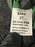 Unbranded 100% Cotton Green Overalls Size 2T - photo 4