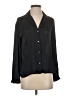 Banana Republic 100% Polyester Black Long Sleeve Blouse Size S - photo 1