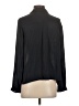 Banana Republic 100% Polyester Black Long Sleeve Blouse Size S - photo 2