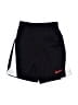 Nike 100% Polyester Color Block Black Athletic Shorts Size 6 - photo 1