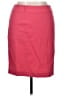 Apt. 9 Solid Red Pink Casual Skirt Size 14 - photo 1