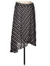 Assorted Brands Stripes Silver Blue Casual Skirt Size EU 42 / US 12 - photo 1