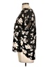 Jon & Anna 100% Polyester Floral Black Short Sleeve Blouse Size L - photo 5
