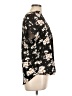 Jon & Anna 100% Polyester Floral Black Short Sleeve Blouse Size L - photo 4
