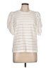 Generation Love White Short Sleeve Blouse Size L - photo 1