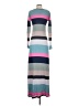 Splendid Stripes Gray Casual Dress Size XS - photo 2