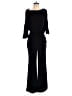 Diane von Furstenberg Solid Black Jumpsuit Size 2 - photo 1
